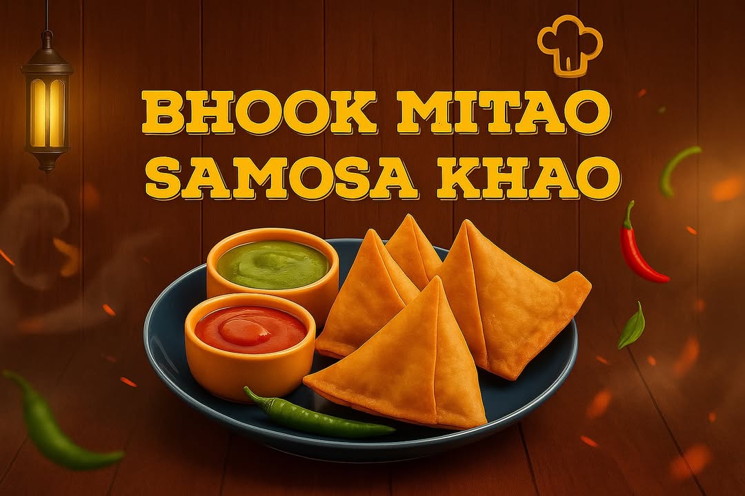 Aao kabhi BJT Ke Samose pe😅BJT ke Samose – Jahan har bite mein bharosa taste mein taqat🌶️Aa