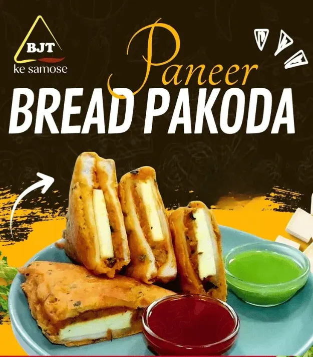 Paneer Bread Pakoda -BJT Ke Samose